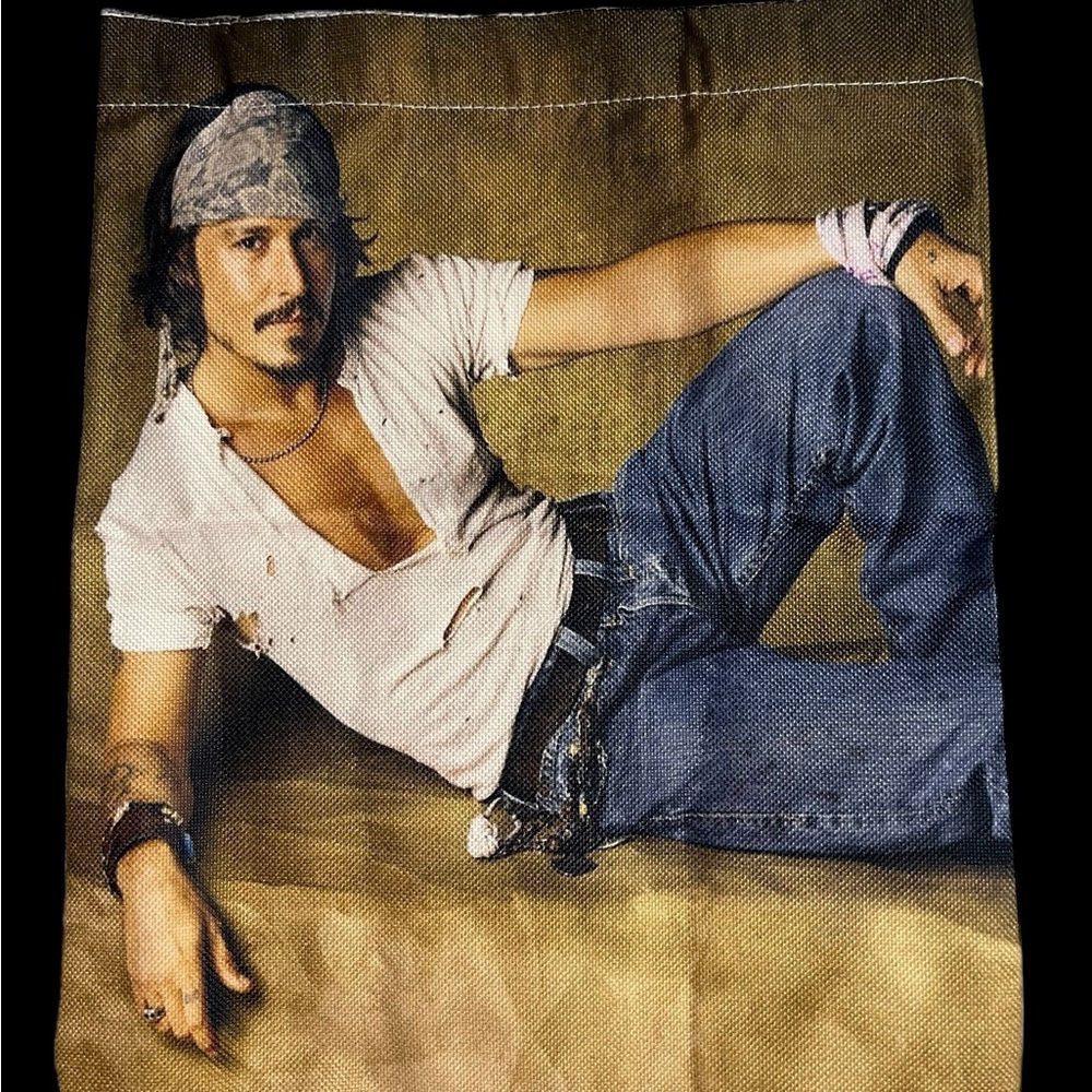 Johnny Depp Canvas Tote Bag